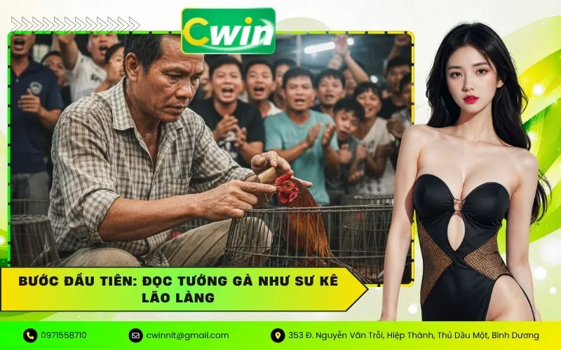 Bước Đầu Tiên: Đọc Tướng Gà Như Sư Kê Lão Làng
