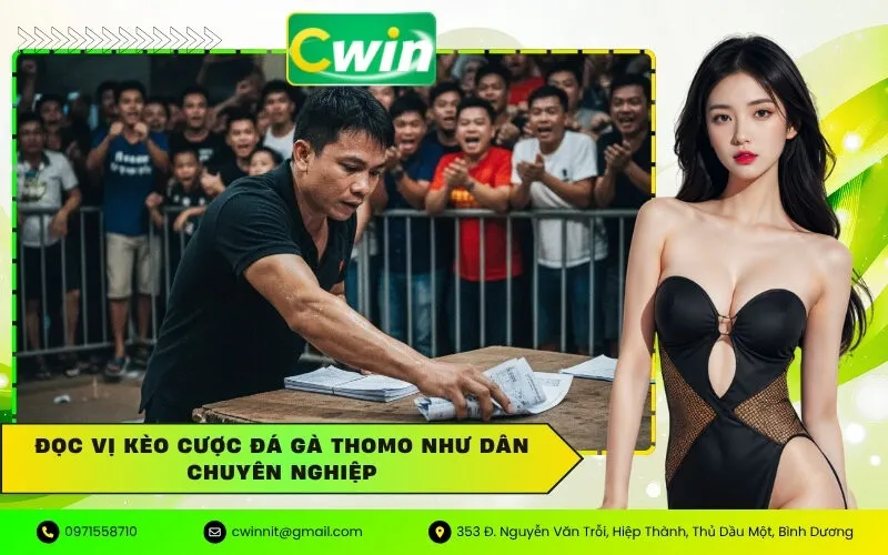 Đọc vị kèo cược đá gà Thomo như dân chuyên nghiệp