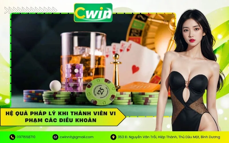 Hệ quả pháp lý khi thành viên vi phạm các điều khoản