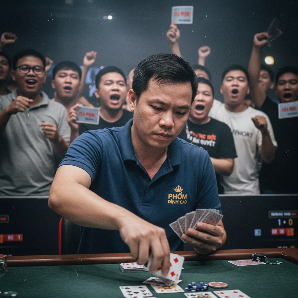 Tâm lý chiến khi chơi phỏm tá lả