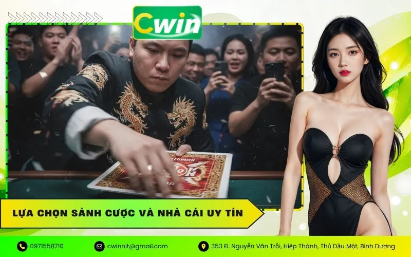 Lựa chọn sảnh cược và nhà cái uy tín