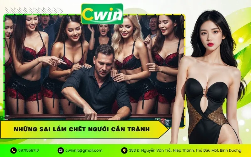 Những sai lầm chết người cần tránh