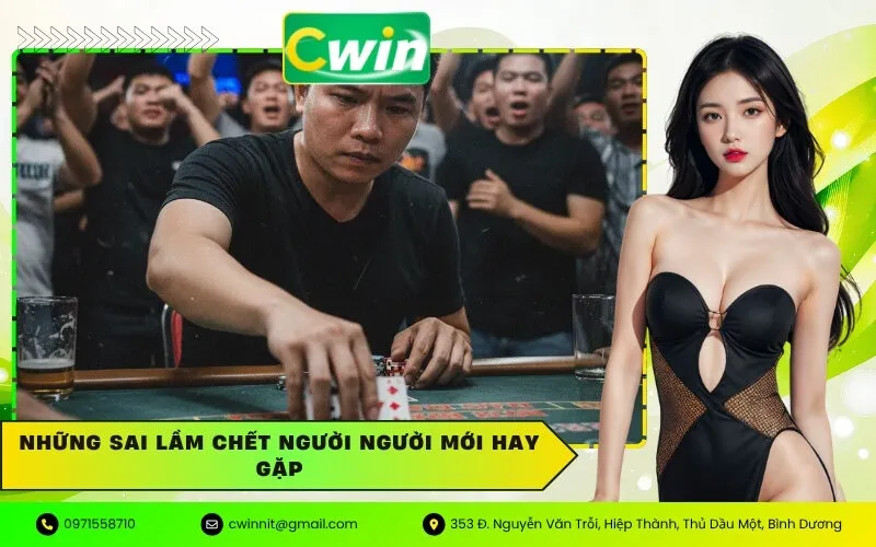 Những sai lầm chết người người mới hay gặp